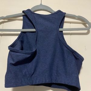 Outdoor Voices Athena Crop Top in Navy (S)